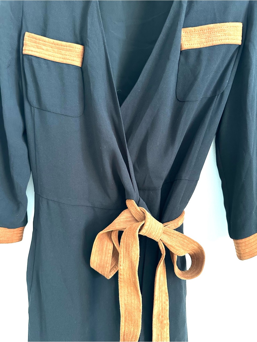 DVF Suede Dress - Picture 4 of 5